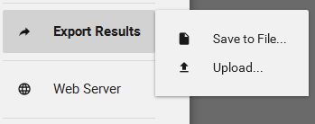 Export results