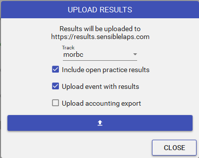Upload results